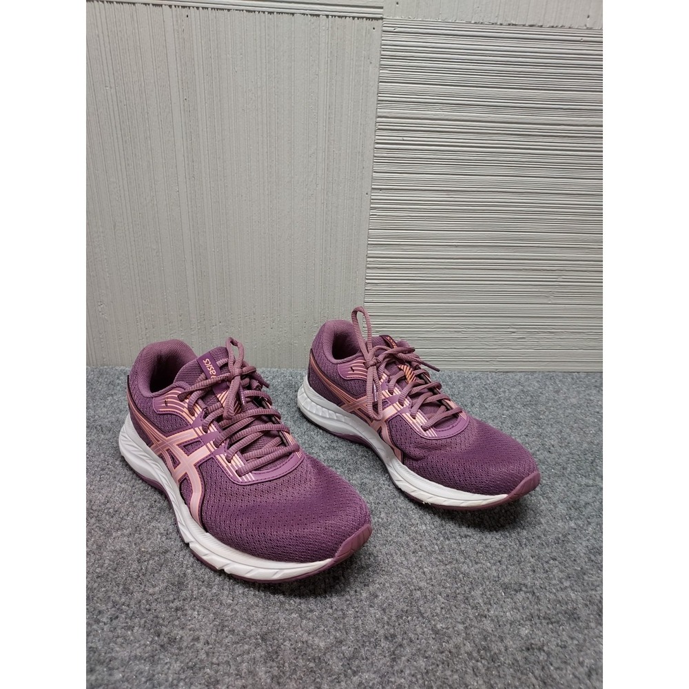 ASICS Women Running Shoe 8.5 Purple Lilac‎ Raiden 4 Lace Up Comfort Activewear